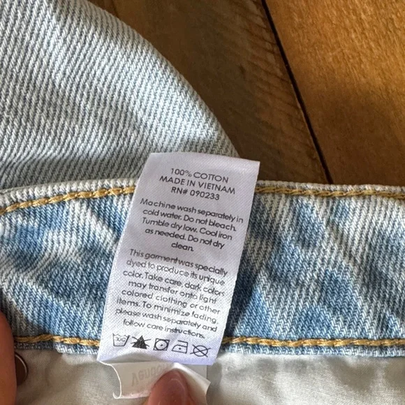 Pac Sun. Zoe Light Blue Women's low rise Girlfriend size 23 Jeans. EUC - Picture 8 of 11